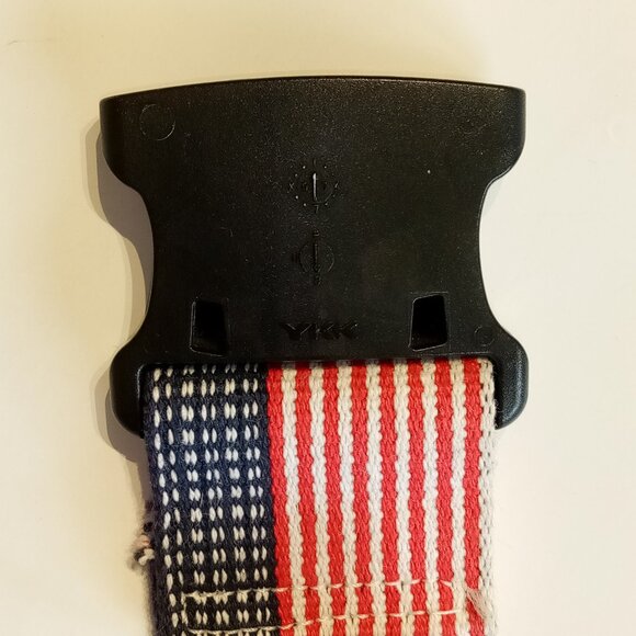 SKIL-CARE Gait Belt  American Flag pattern  2" wide   60" long  Made in USA  EXC - Picture 6 of 7